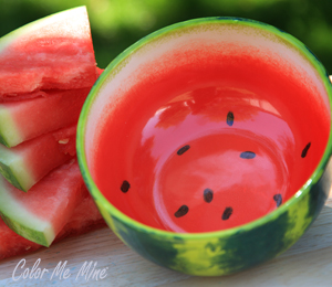 Frisco Color Me Mine Watermelon Bowl