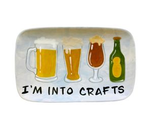 Frisco Color Me Mine Craft Beer Plate