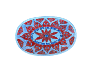 Frisco Color Me Mine Patriotic Platter